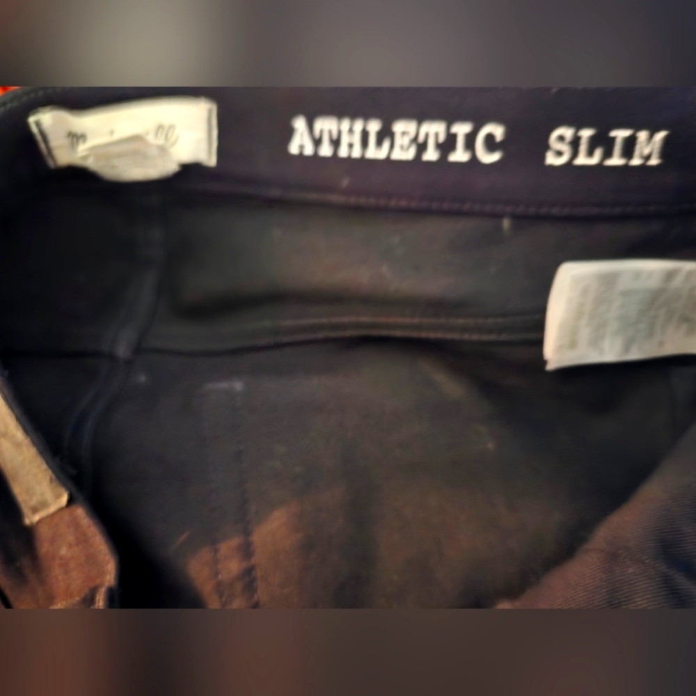 Madewell Men’s Athletic Slim Jeans Black W32 L32 CoolMax - Picture 7 of 8